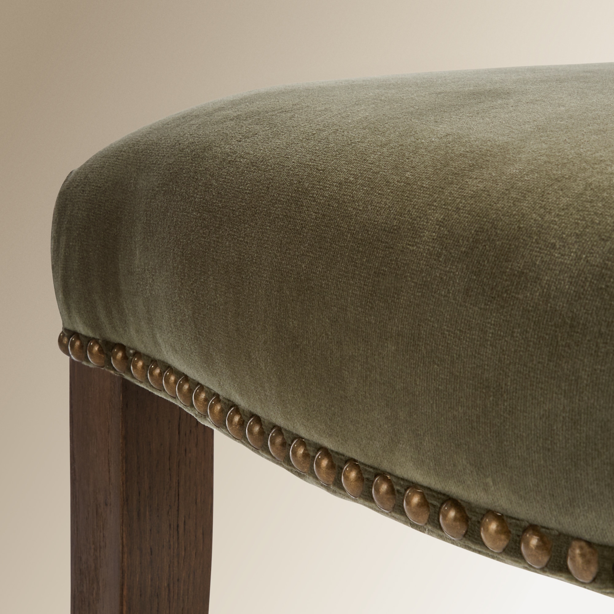 Cadeira Estofada em Veludo Grace Verde-6