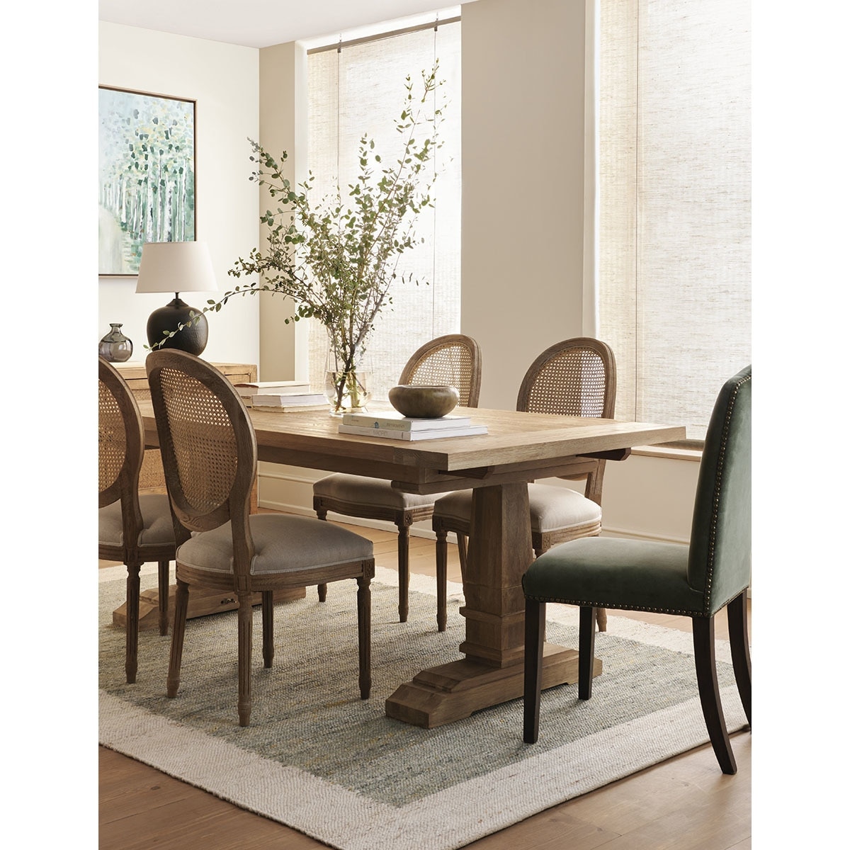 Cadeira Estofada em Veludo Grace Verde-7