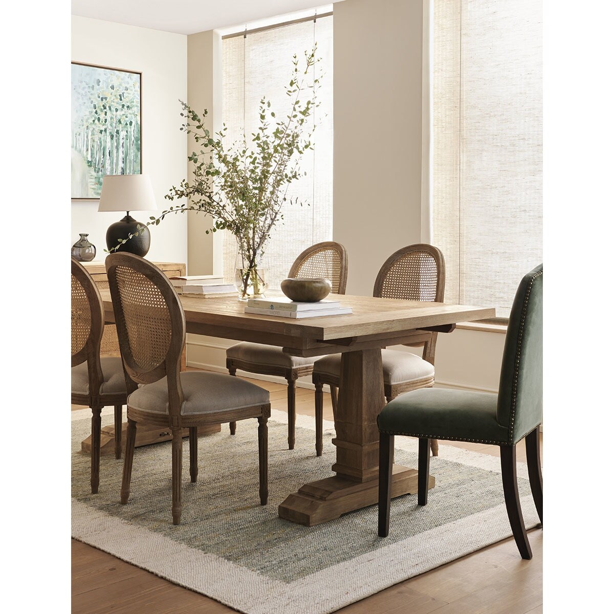 Cadeira Estofada em Veludo Grace Verde-7