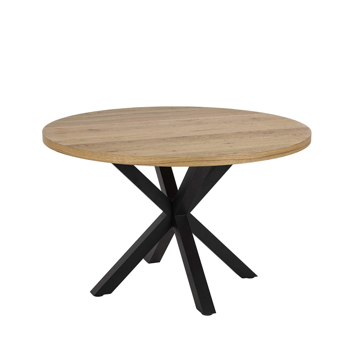 Mesa de madera de roble Heaven - Roble / Negro mate Roble / Negro mate-1