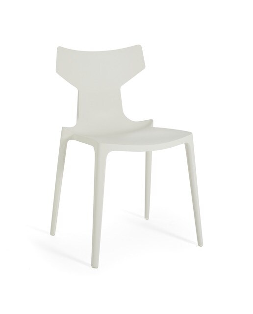 Silla ReChair Kartell - Blanco Blanco-2