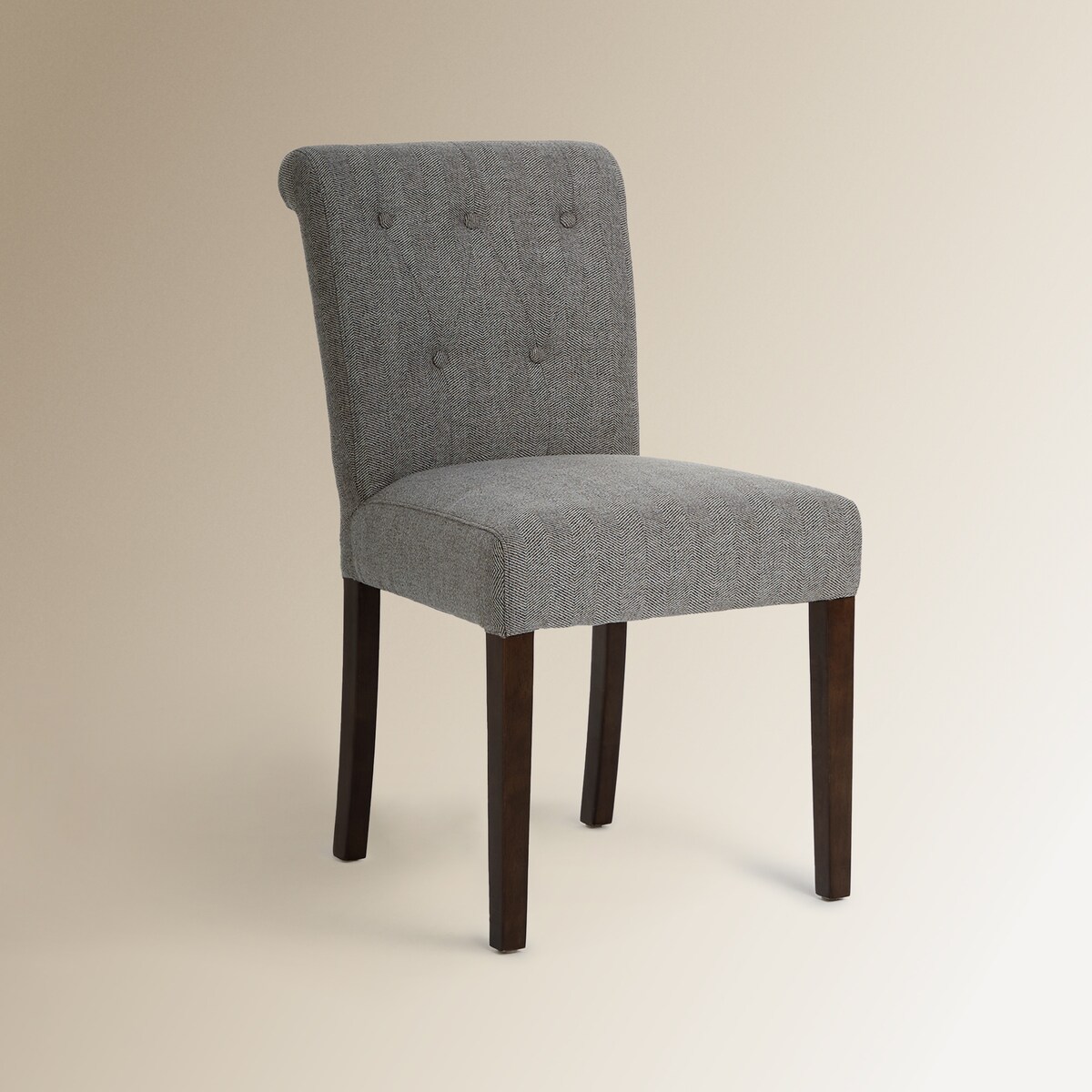 Cadeira de Mesa de Refeições Estofada Rondo Espiga-2