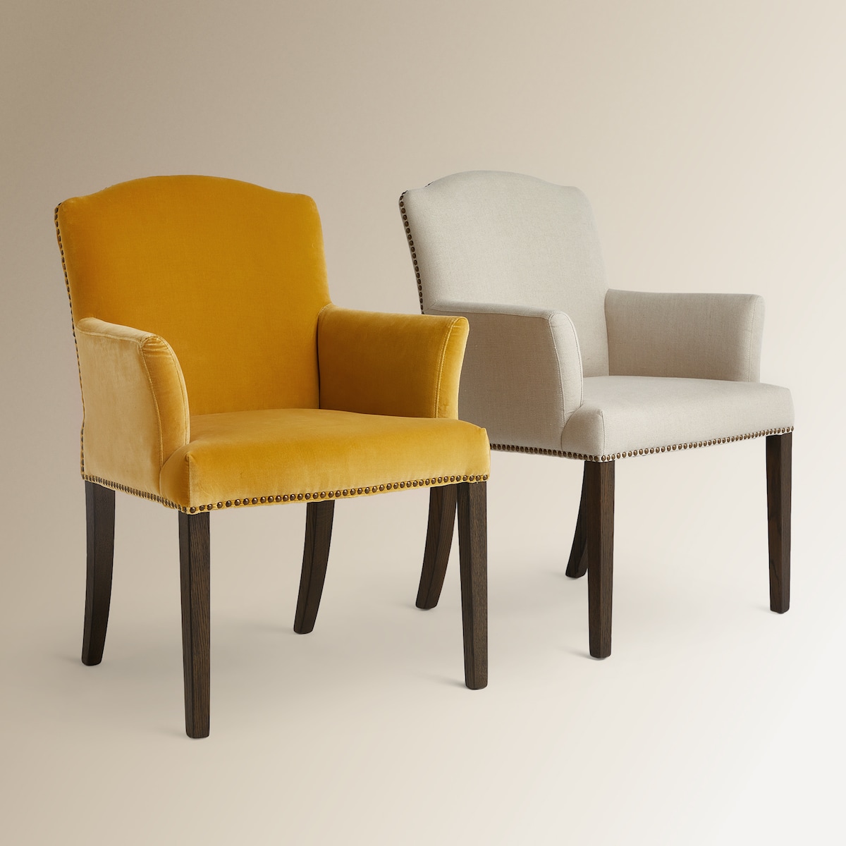 Sillón de lino Grace Beige-6