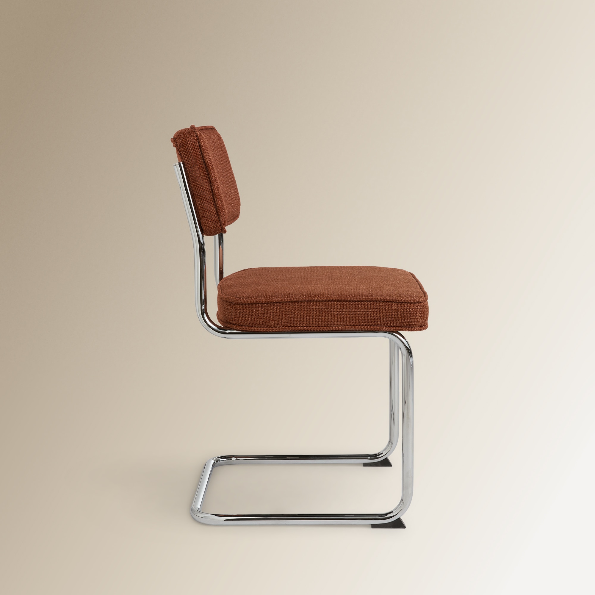 Silla tapizada en pana Ruperta Room - El Corte Inglés - Teja Teja-3