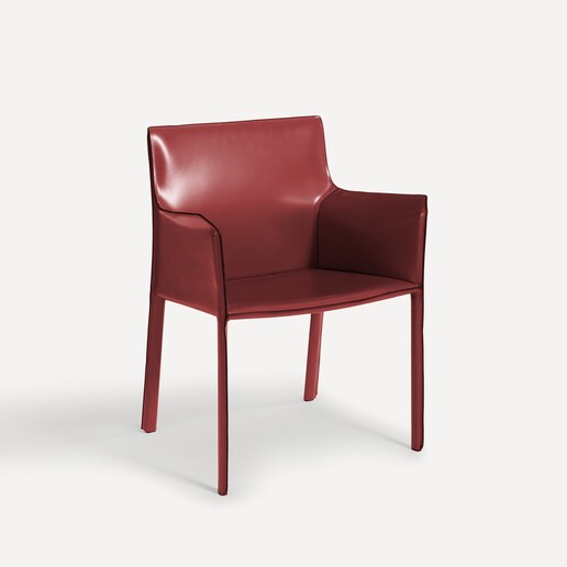 Sillón de piel regenerada Módena