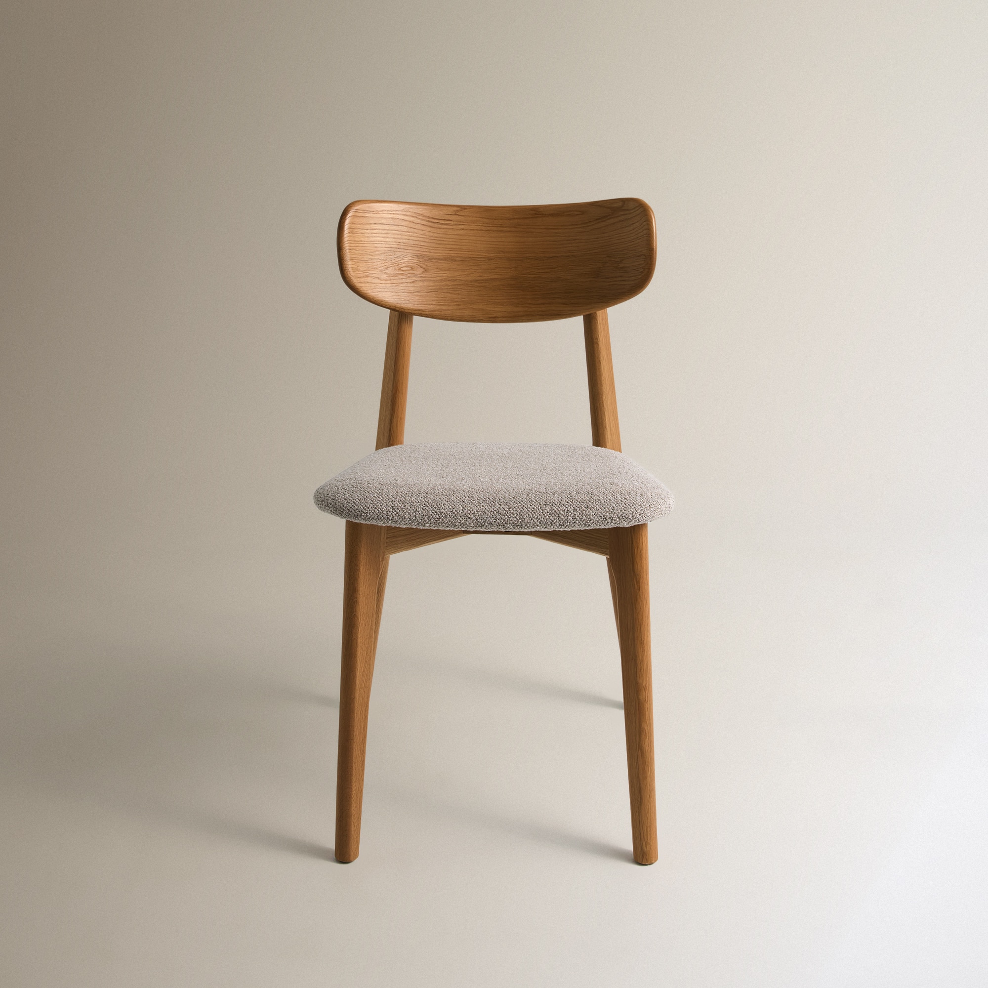 Cadeira de Carvalho Babylon Bege-3