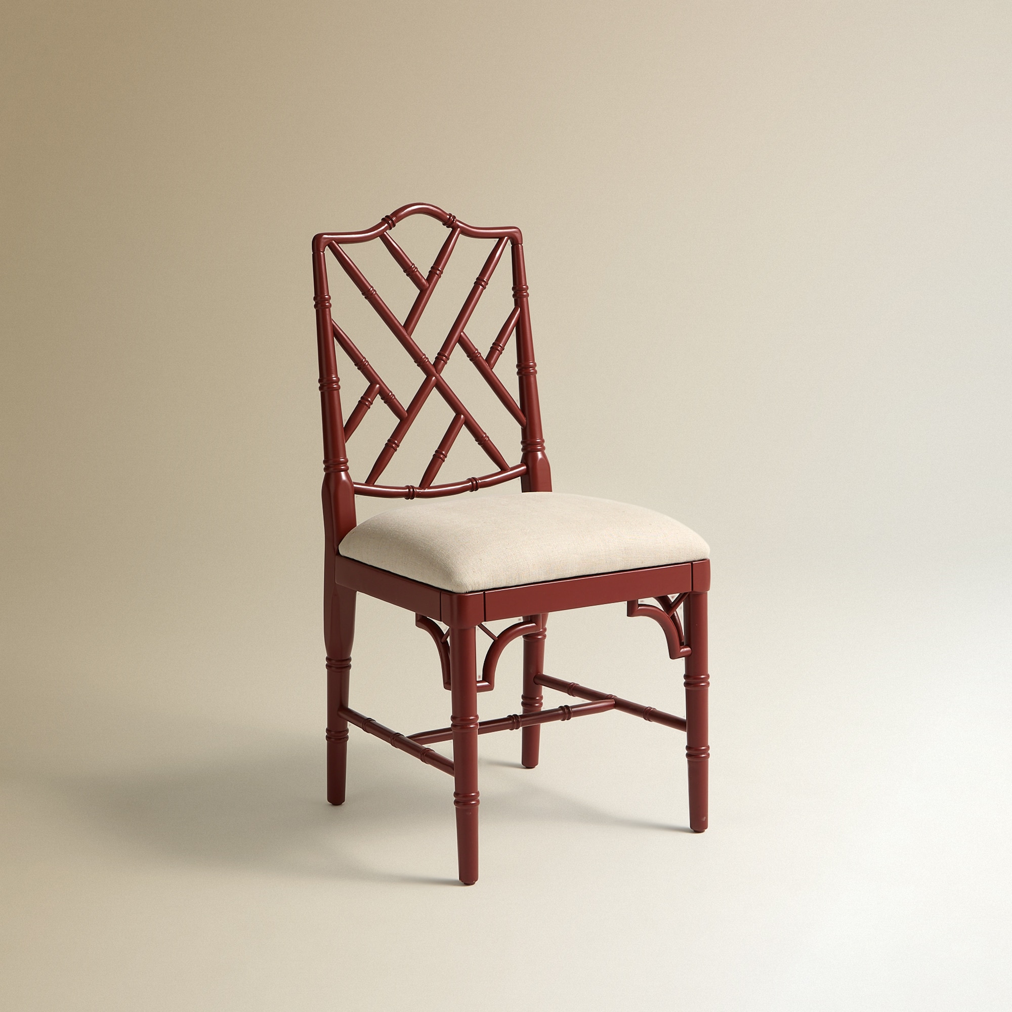 Cadeira de Carvalho Taipei Vermelho-2