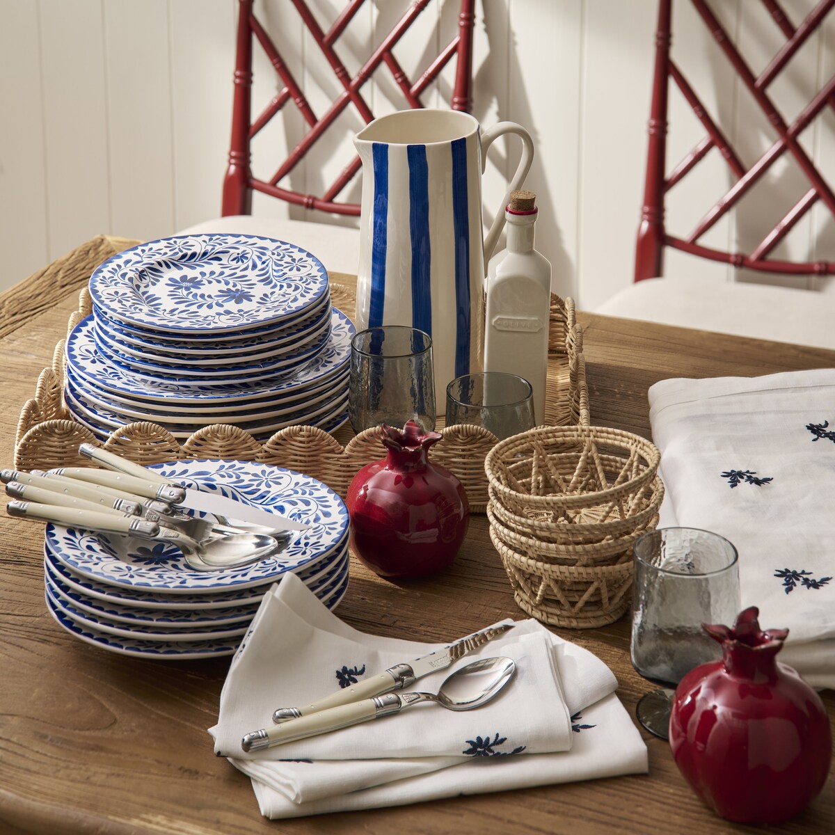 Cadeira de Carvalho Taipei Vermelho-7