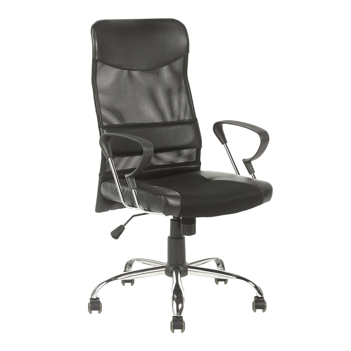 Silla de escritorio reclinable Dupont El Corte Inglés Negro-1