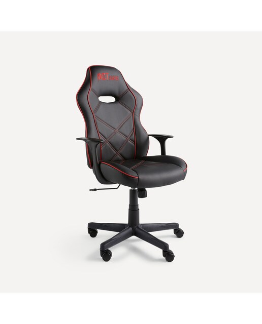 Silla gaming ergonómica Vayne - Negro / Rojo Negro / Rojo-1