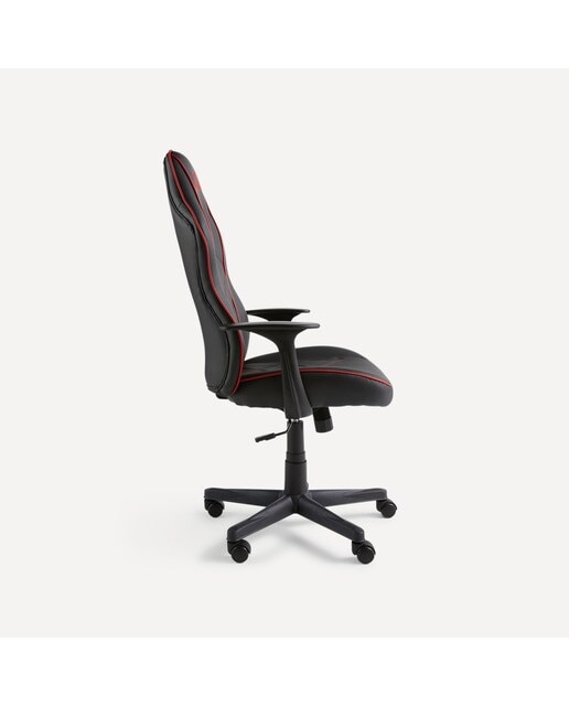 Silla gaming ergonómica Vayne - Negro / Rojo Negro / Rojo-3