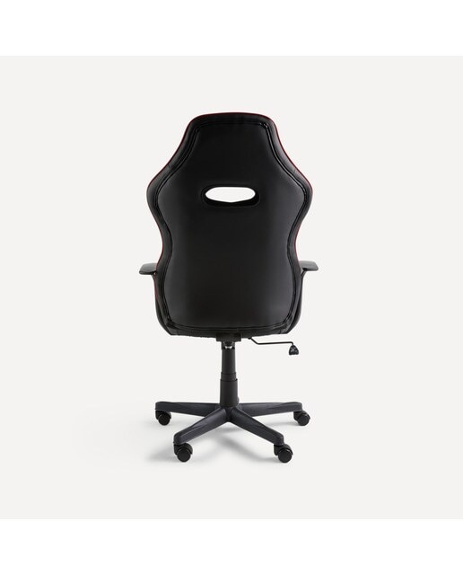 Silla gaming ergonómica Vayne - Negro / Rojo Negro / Rojo-4