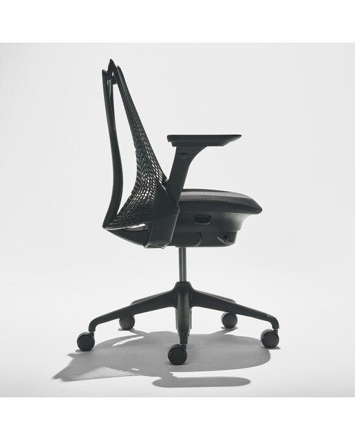 Cadeira de escritório ergonómica Sayl Preto-2