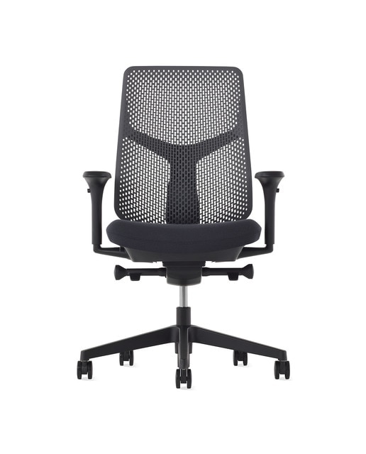 Silla de escritorio Verus Triflex Herman Miller - Negro Negro-2