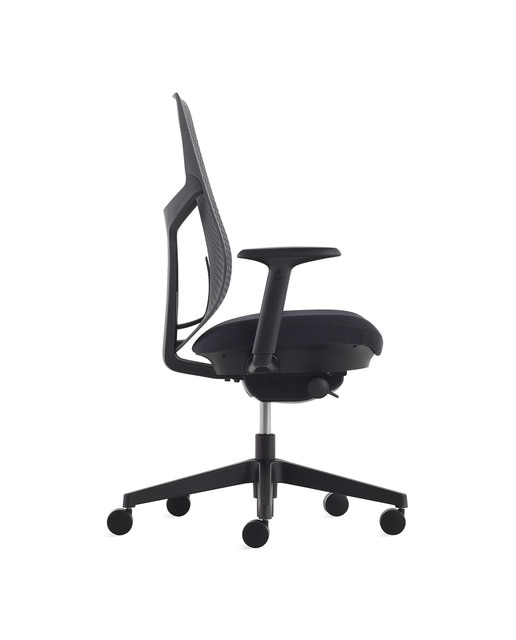 Silla de escritorio Verus Triflex Herman Miller - Negro Negro-3
