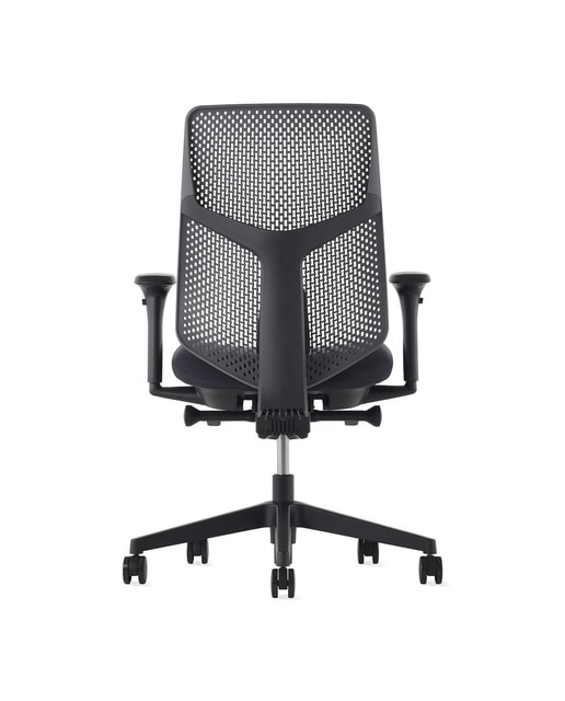 Silla de escritorio Verus Triflex Herman Miller - Negro Negro-4