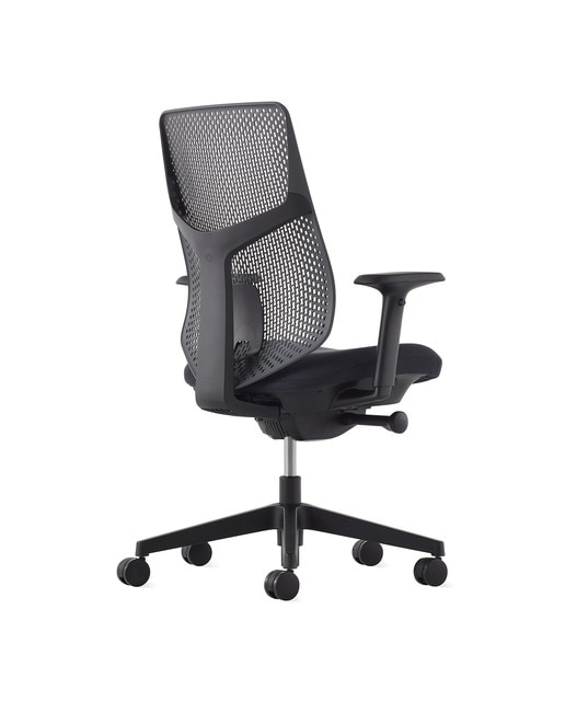 Silla de escritorio Verus Triflex Herman Miller - Negro Negro-5