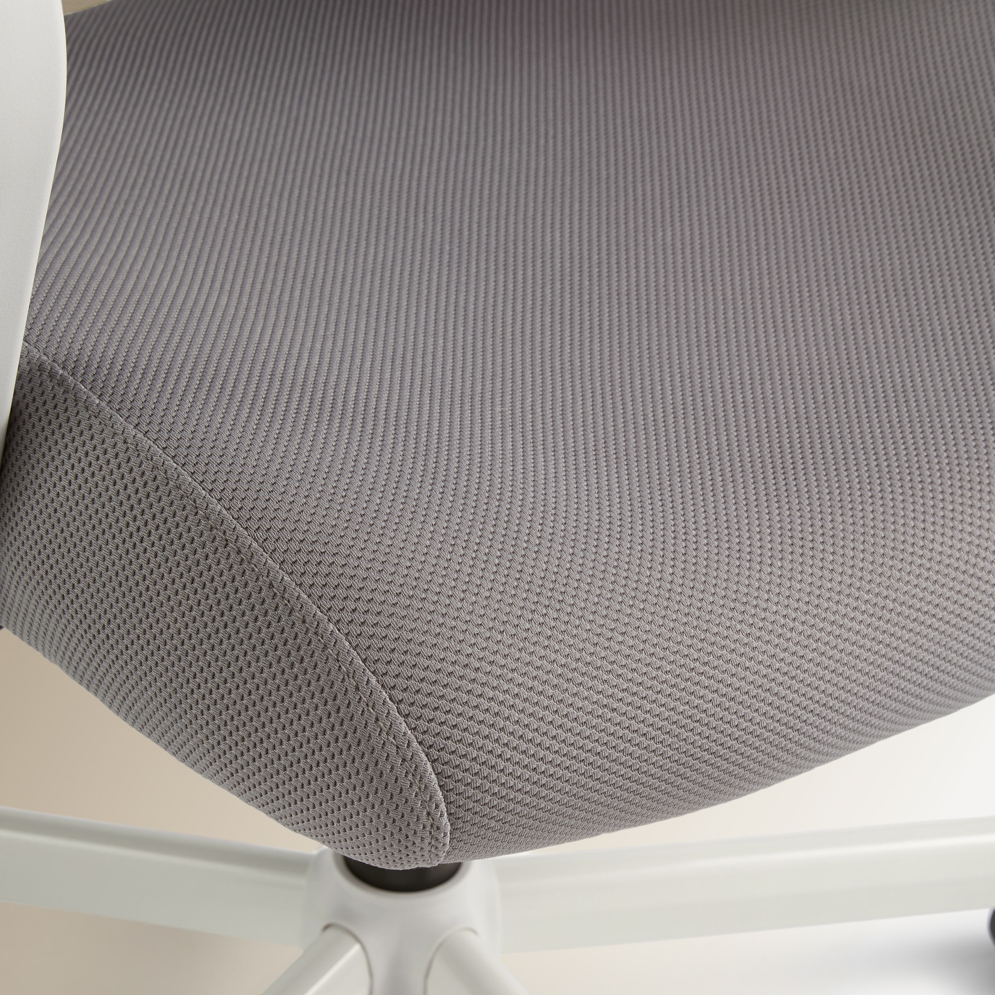 Cadeira de Escritório Bonn Branco / Cinzento-7