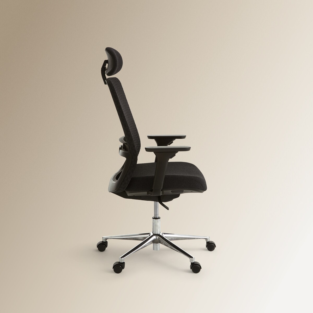 Cadeira de Secretária Owen Preto-3