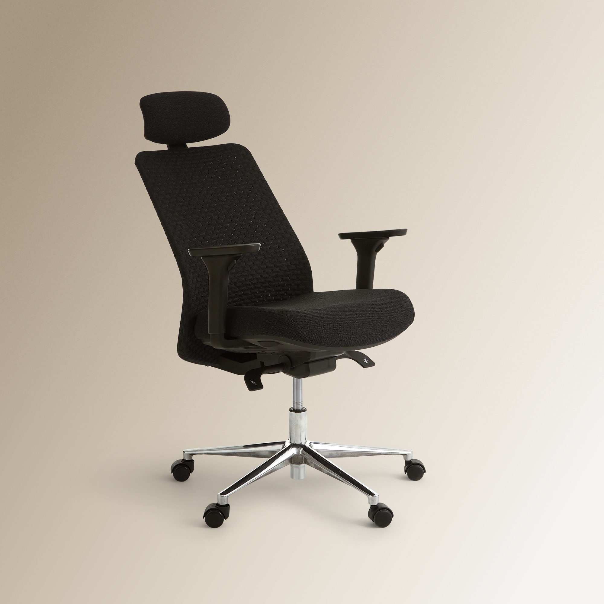 Cadeira de Secretária Owen Preto-4