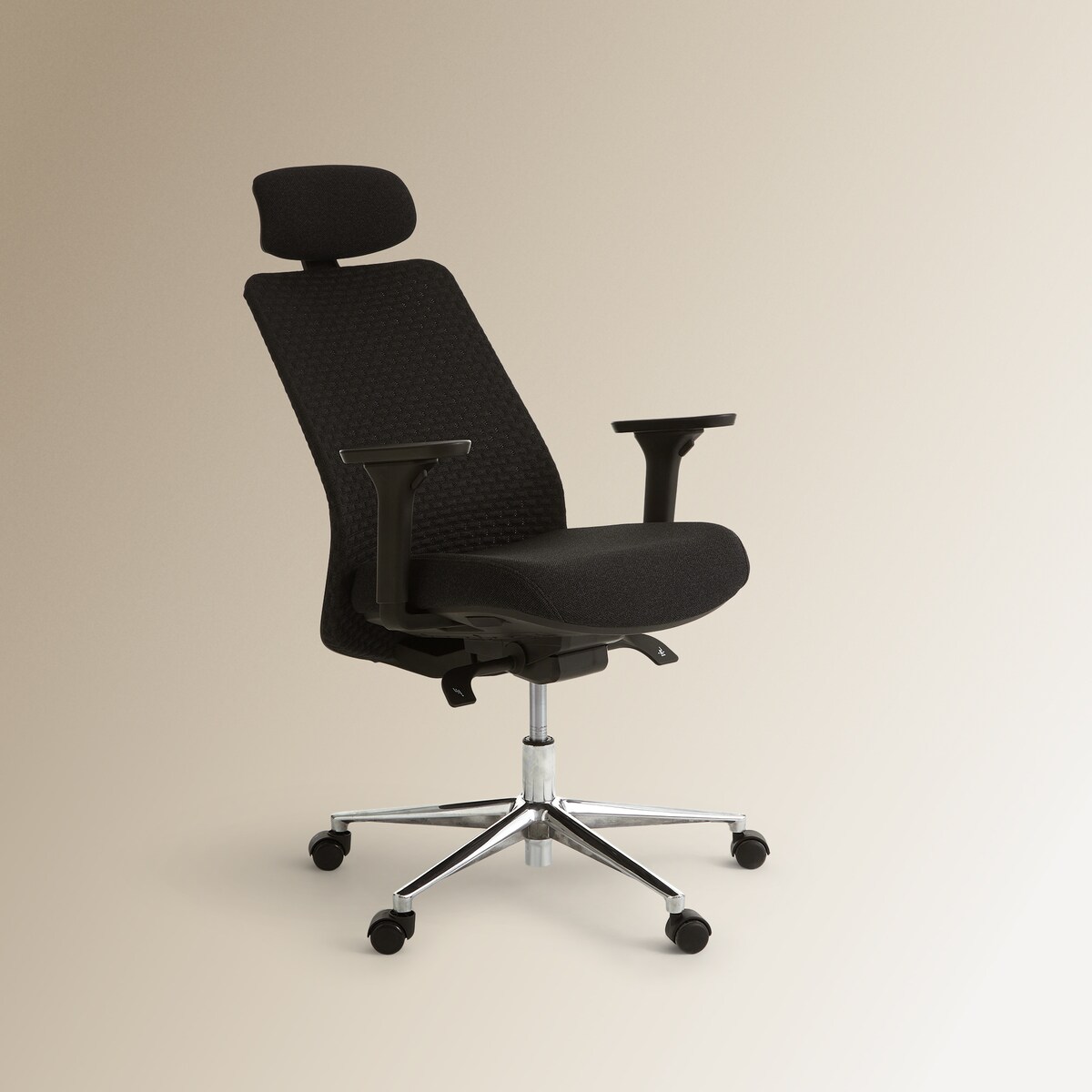 Cadeira de Secretária Owen Preto-4