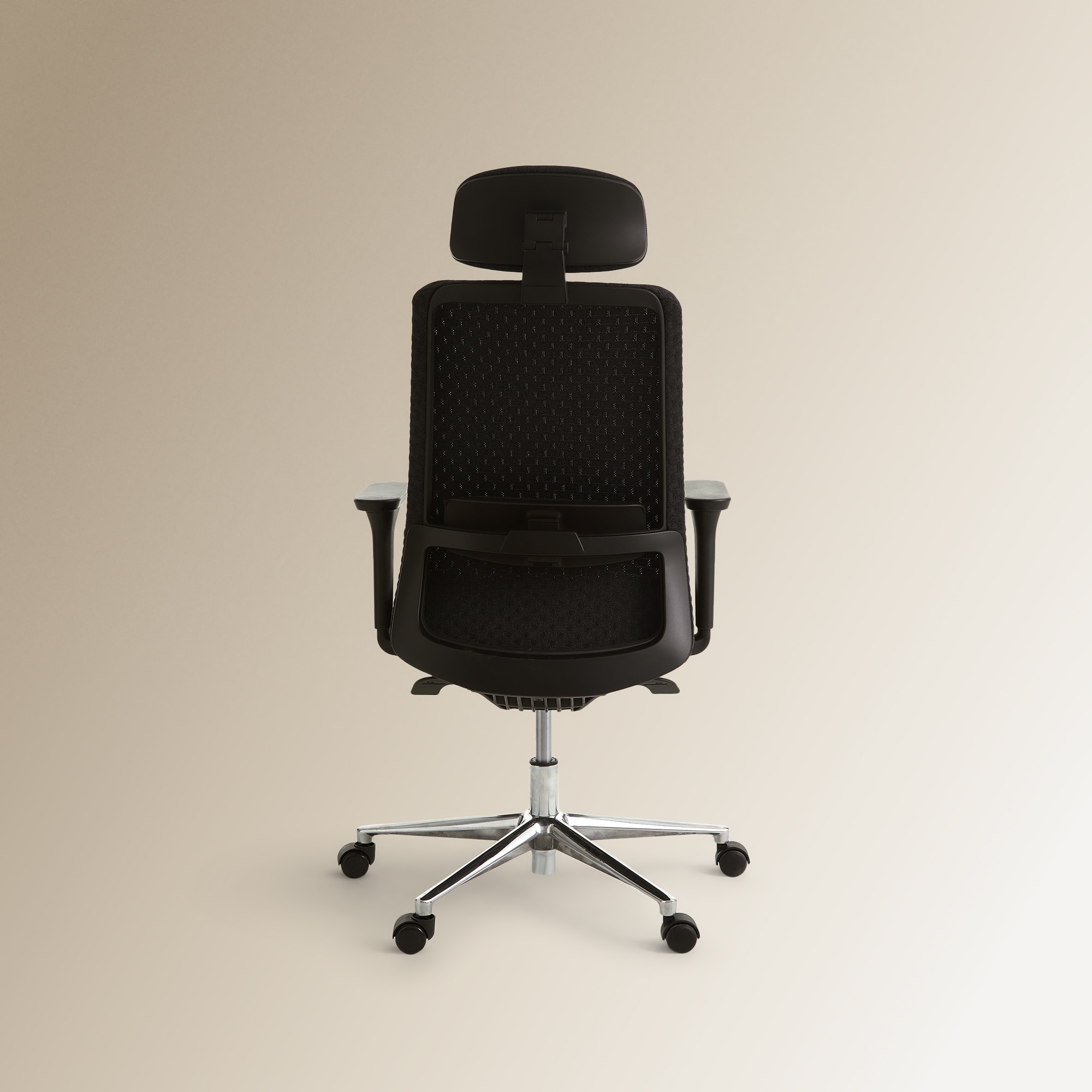 Cadeira de Secretária Owen Preto-5