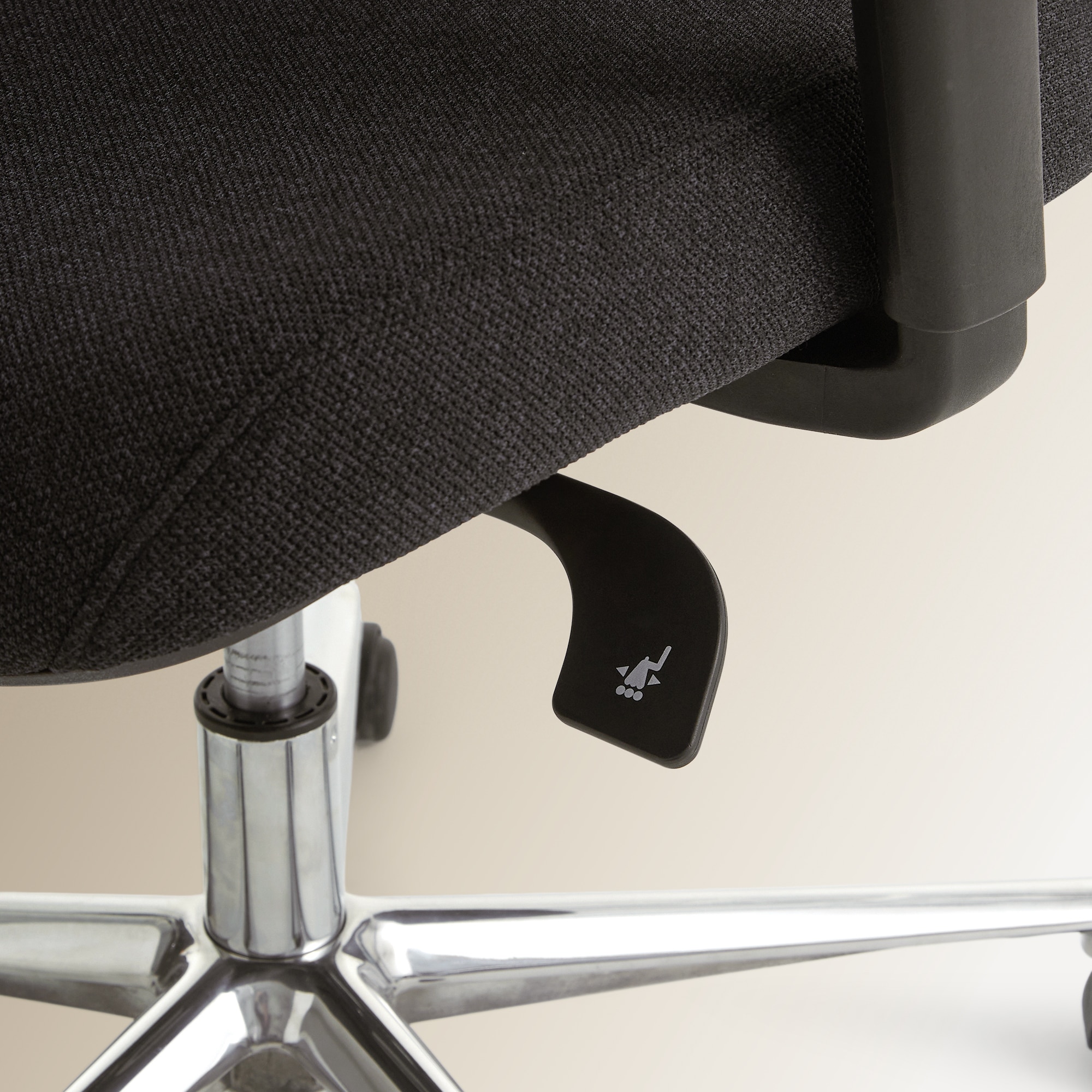 Cadeira de Secretária Owen Preto-6