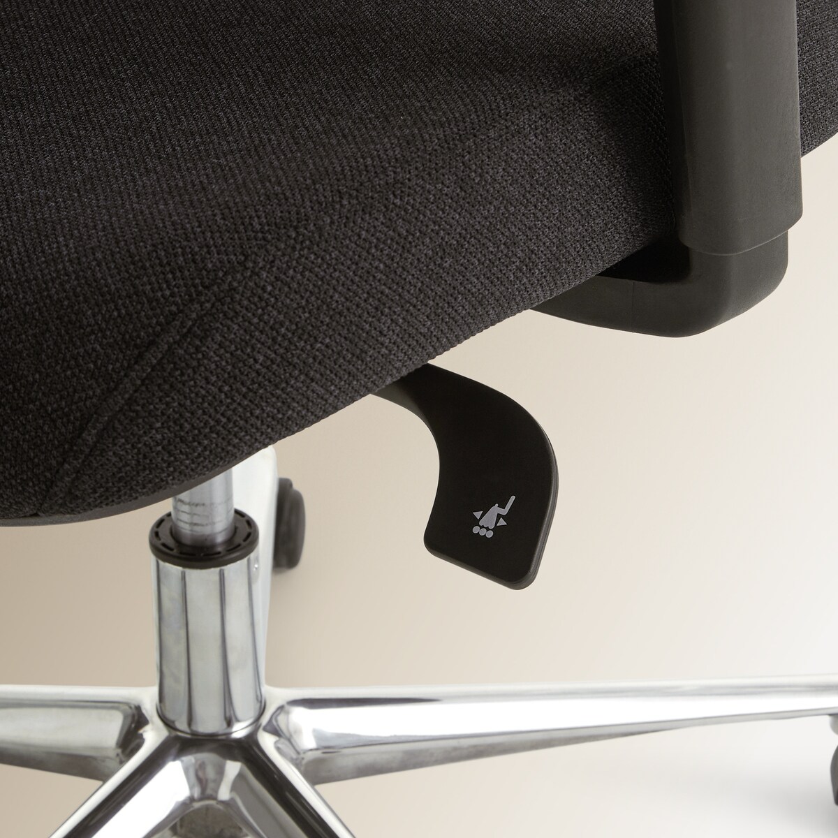 Cadeira de Secretária Owen Preto-6