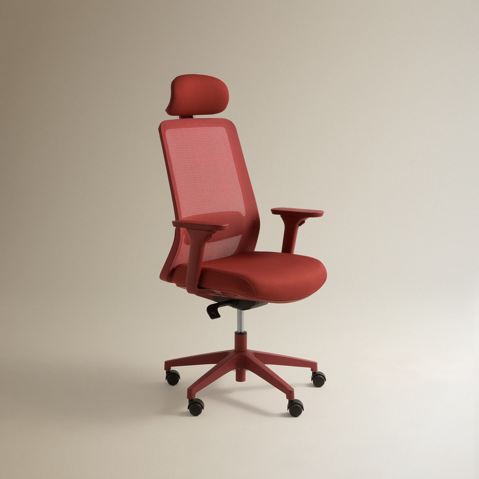 Cadeira de Secretária Aroa Vermelho-1