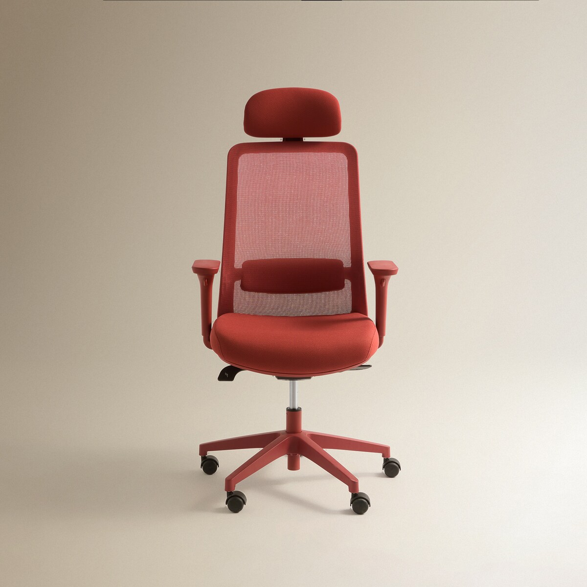 Cadeira de Secretária Aroa Vermelho-2