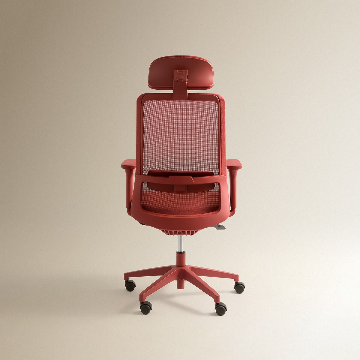 Cadeira de Secretária Aroa Vermelho-4