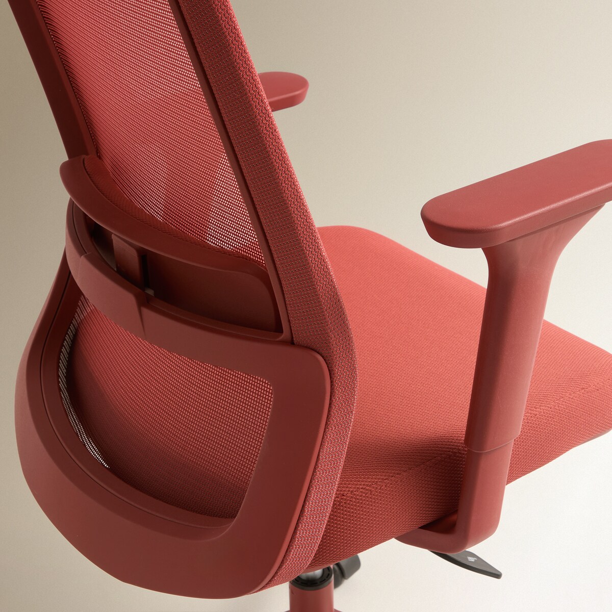 Cadeira de Secretária Aroa Vermelho-6