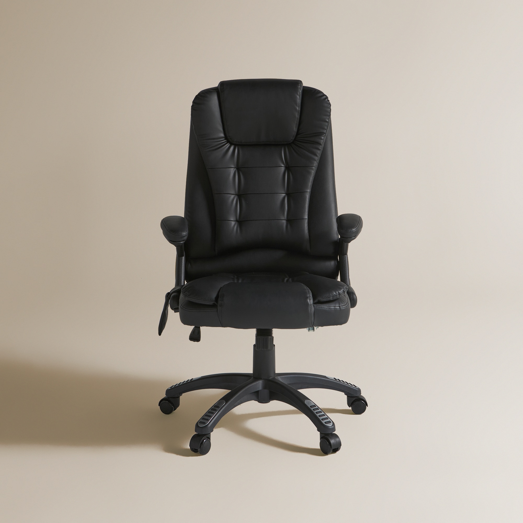 Cadeira de Secretária com Massagem Byron Preto-2