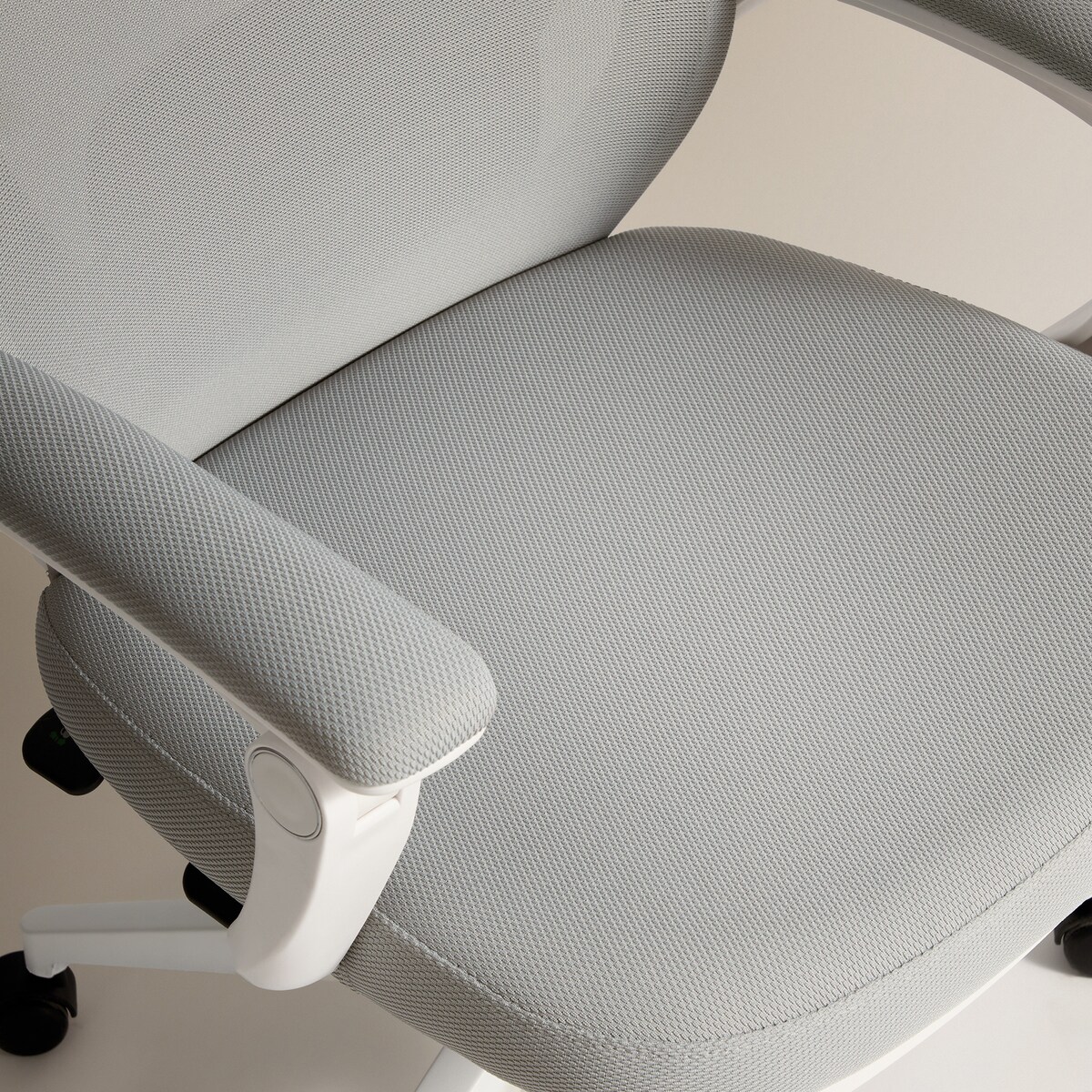 Silla de escritorio con reposapiés Flora El Corte Inglés Gris-5