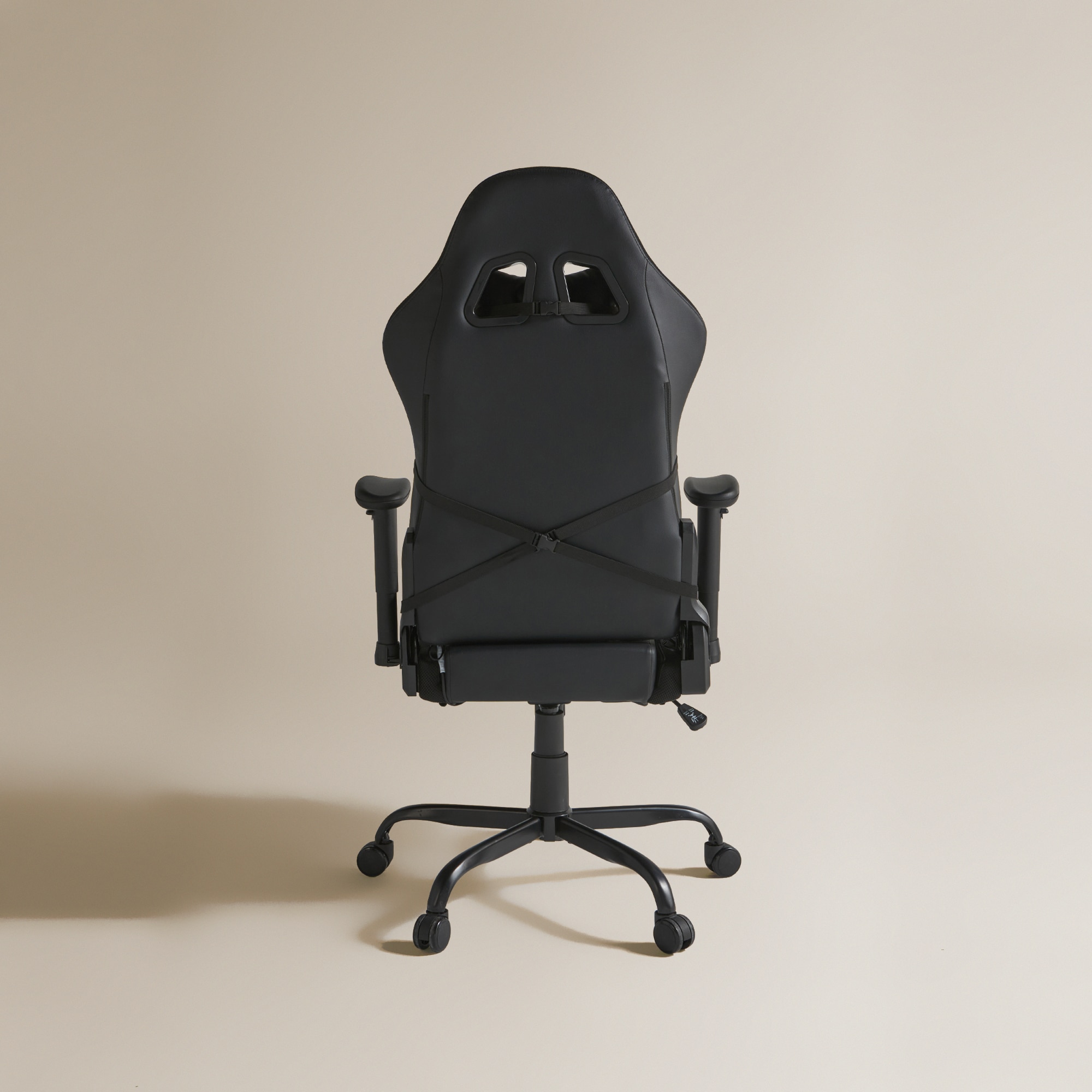 Cadeira gaming com LED Cheste Preto-4