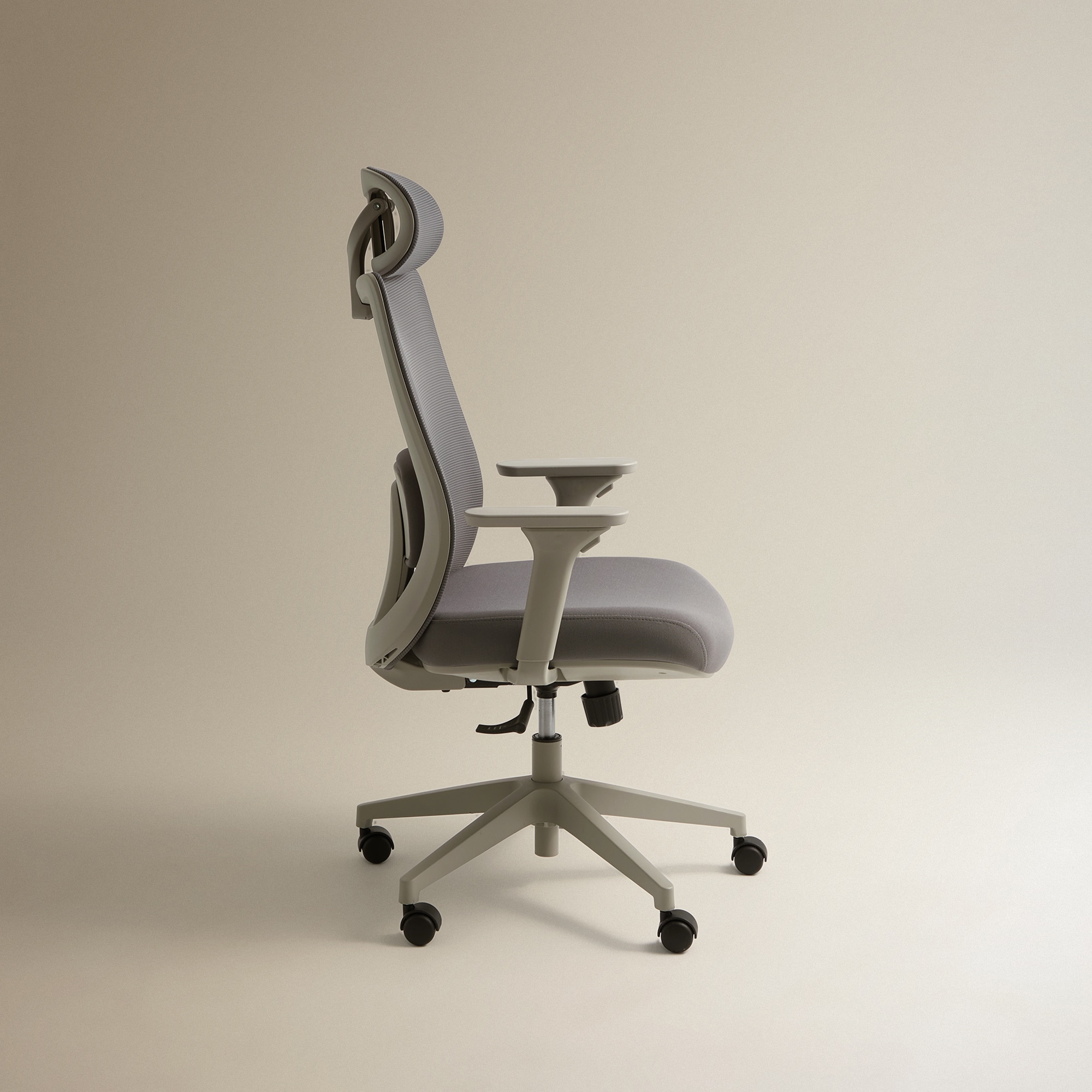 Cadeira de Secretária Sintra Cinzento-3