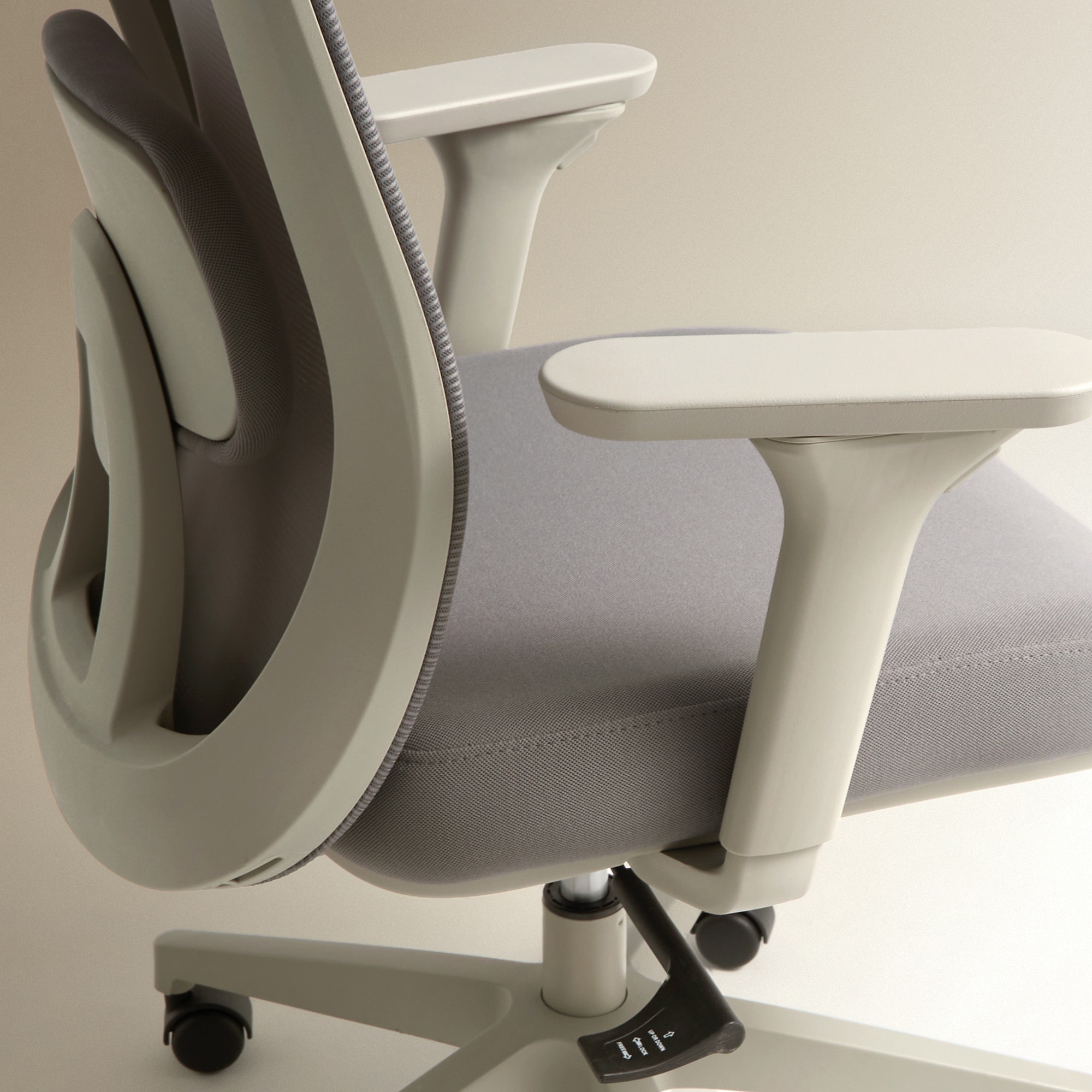 Cadeira de Secretária Sintra Cinzento-6