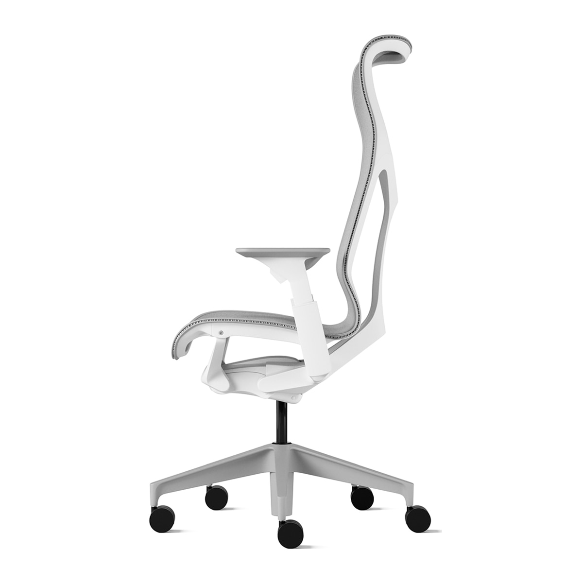 Silla de escritorio Cosm Herman Miller - Aluminio Aluminio-3