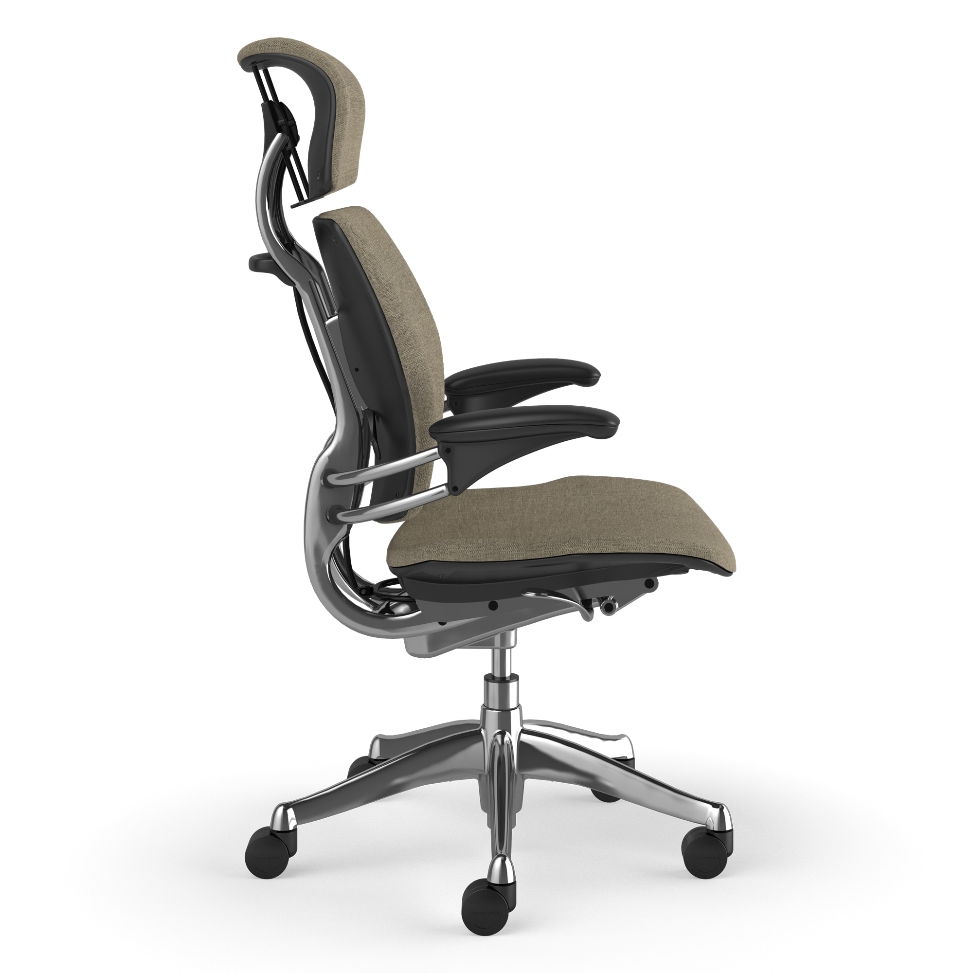 Cadeira de Secretária Freedom Bege-3