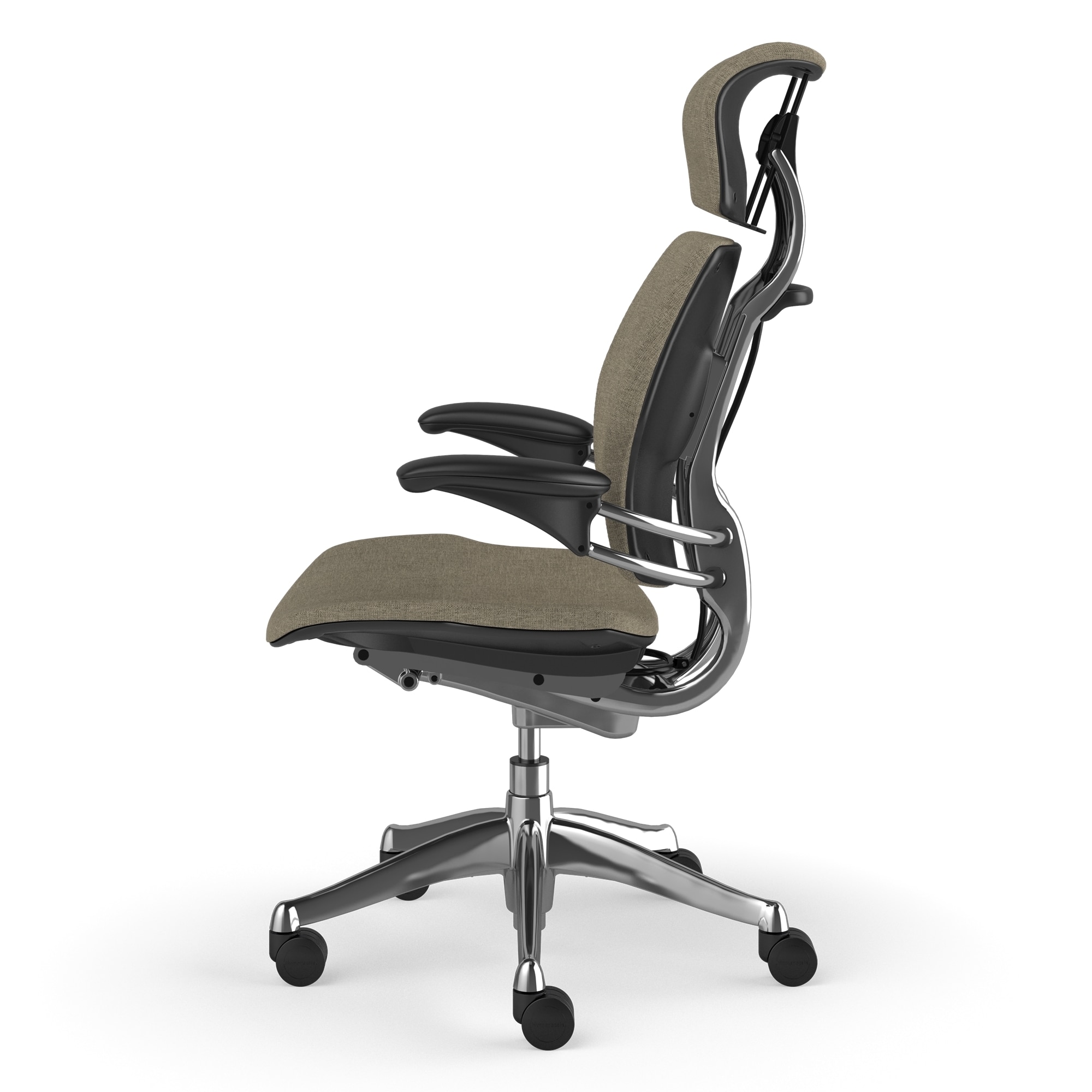 Cadeira de Secretária Freedom Bege-5