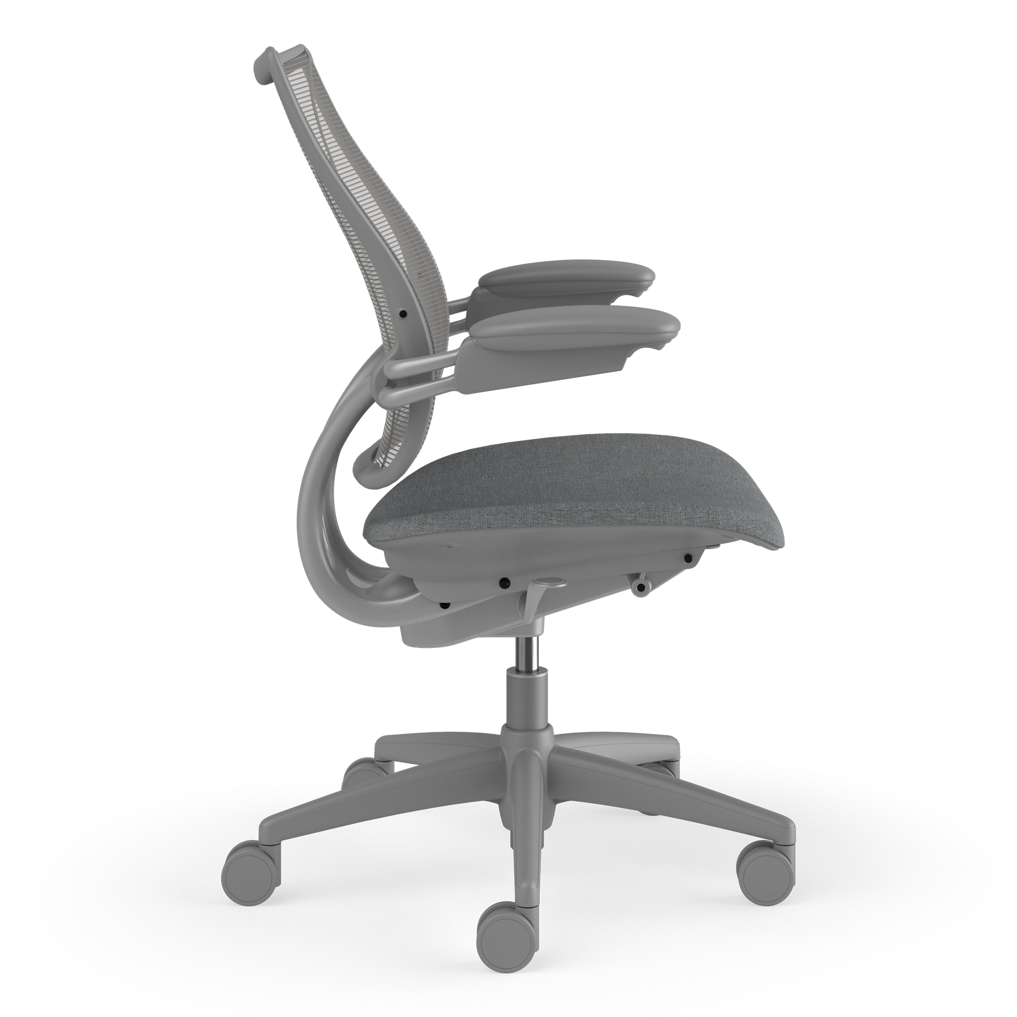 Cadeira de Secretária Liberty Cinzento-3