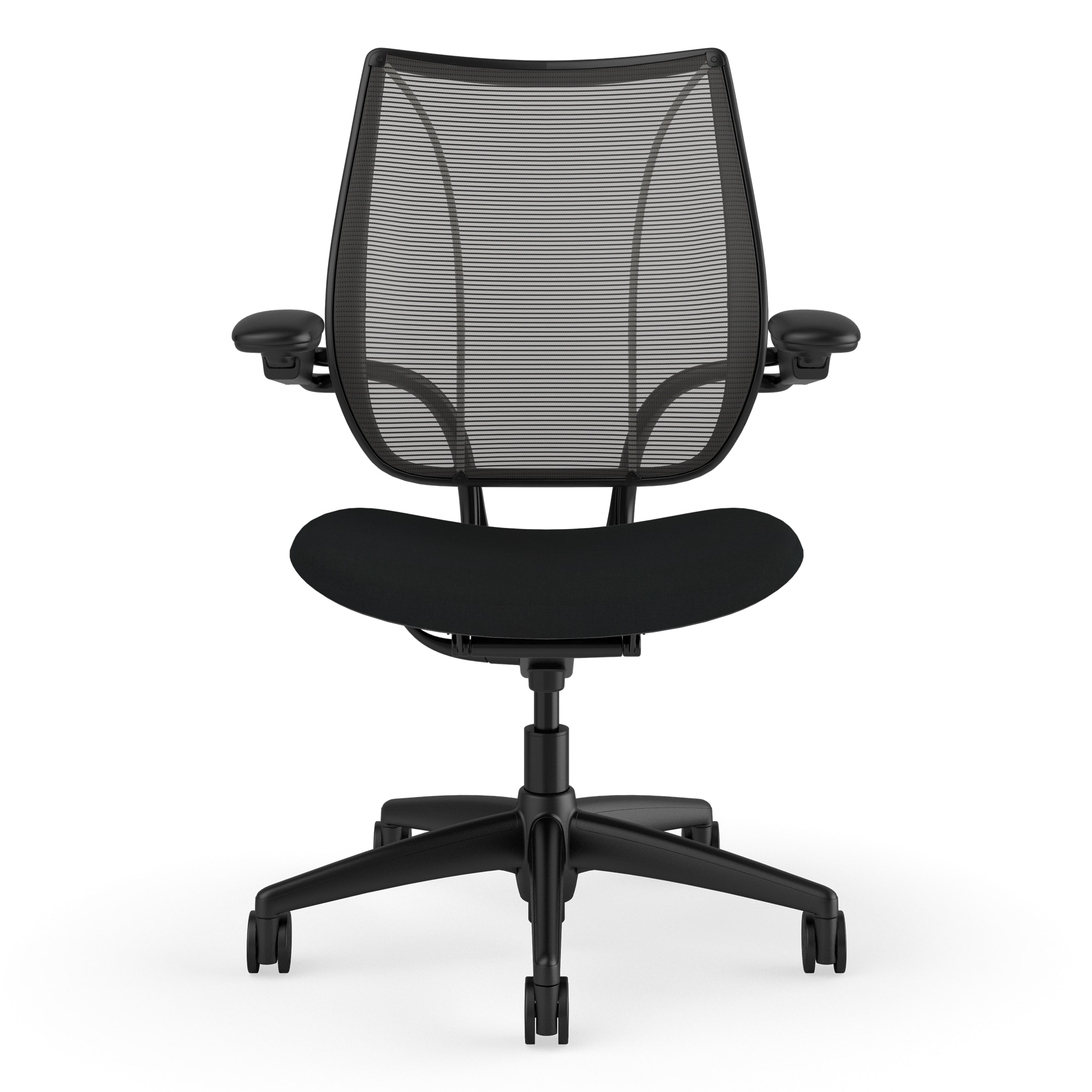 Silla de escritorio Liberty Humanscale - Negro Negro-2