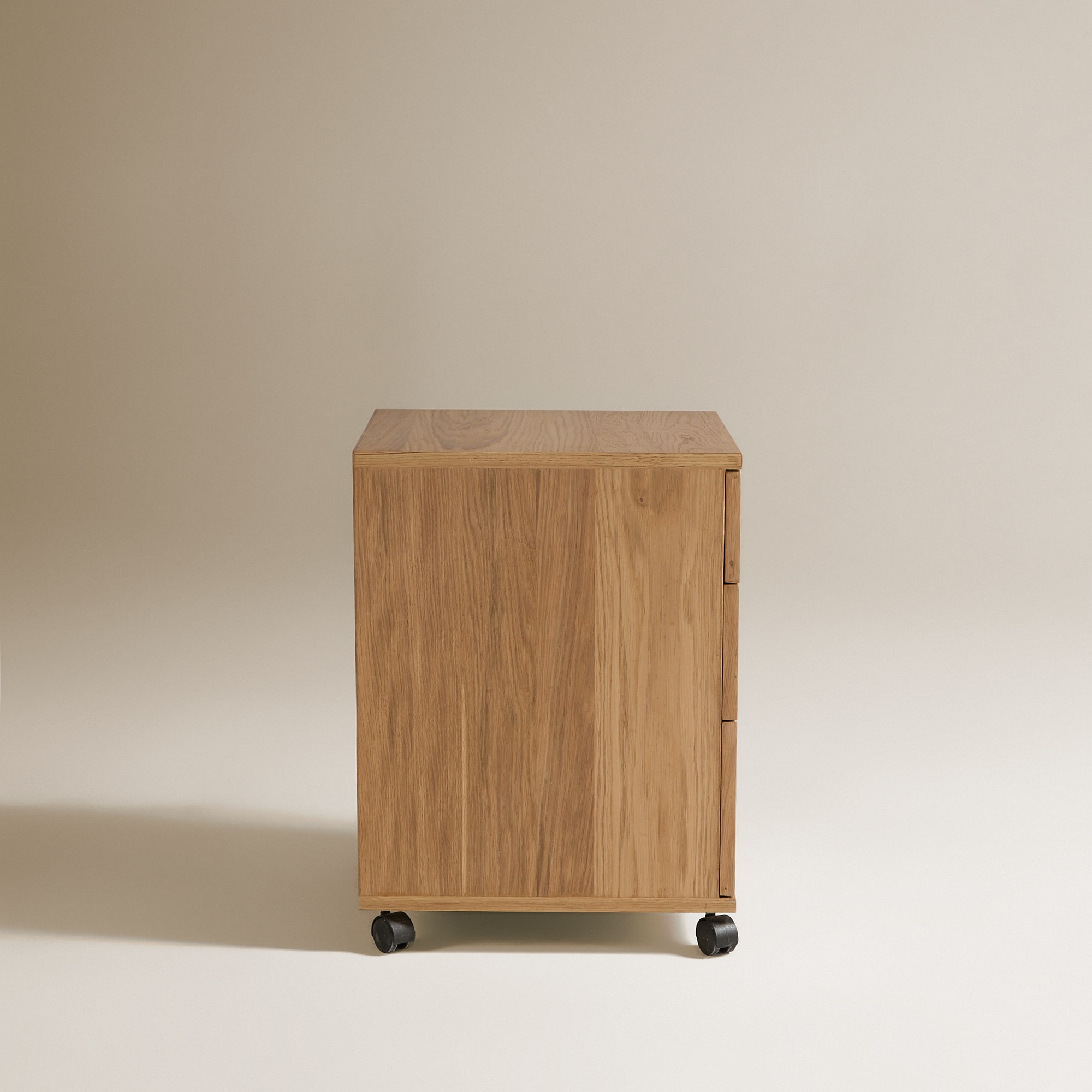 Gaveteiro de Madeira de Carvalho Canaima Natural-4