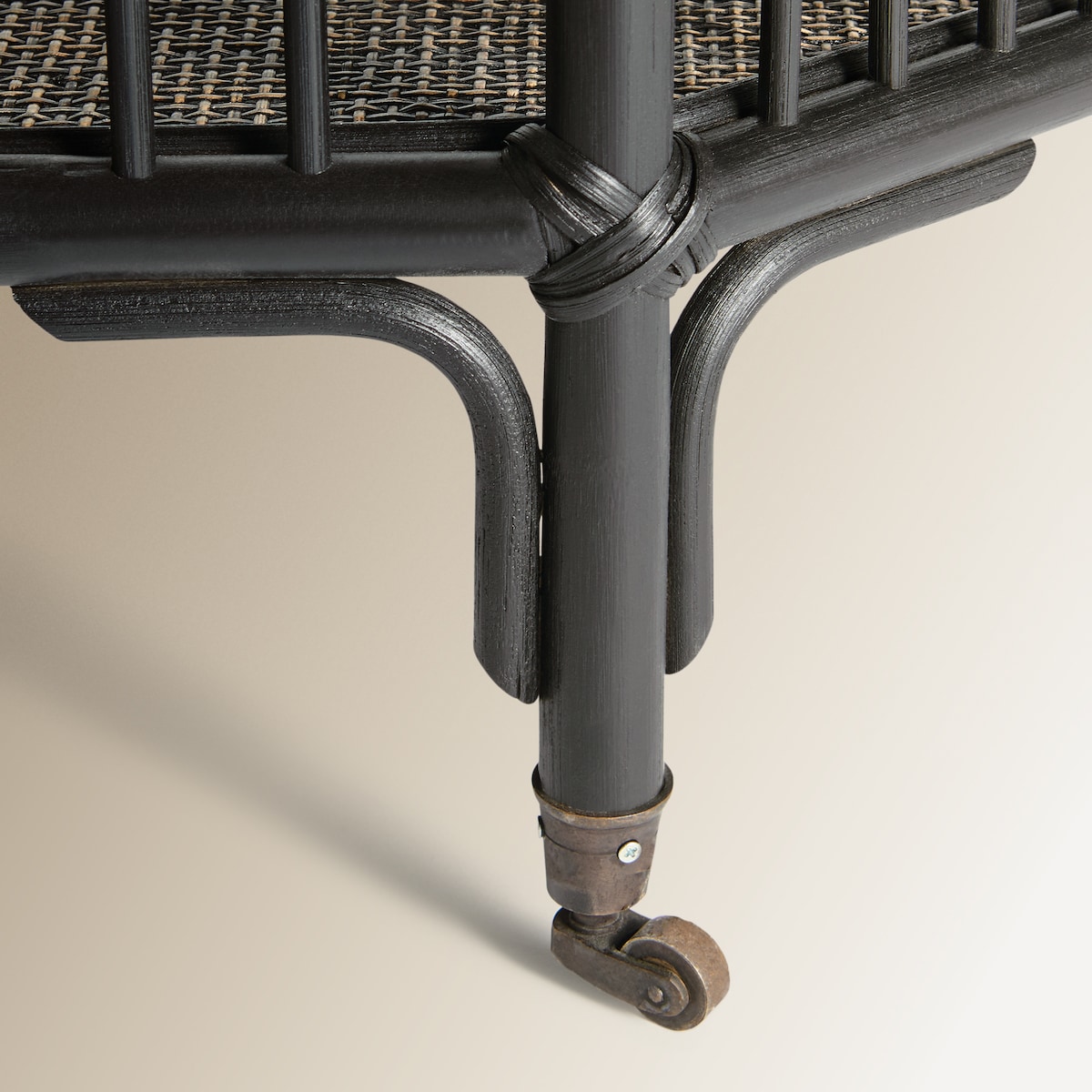 Carrinho de Rattan Tera Preto-7