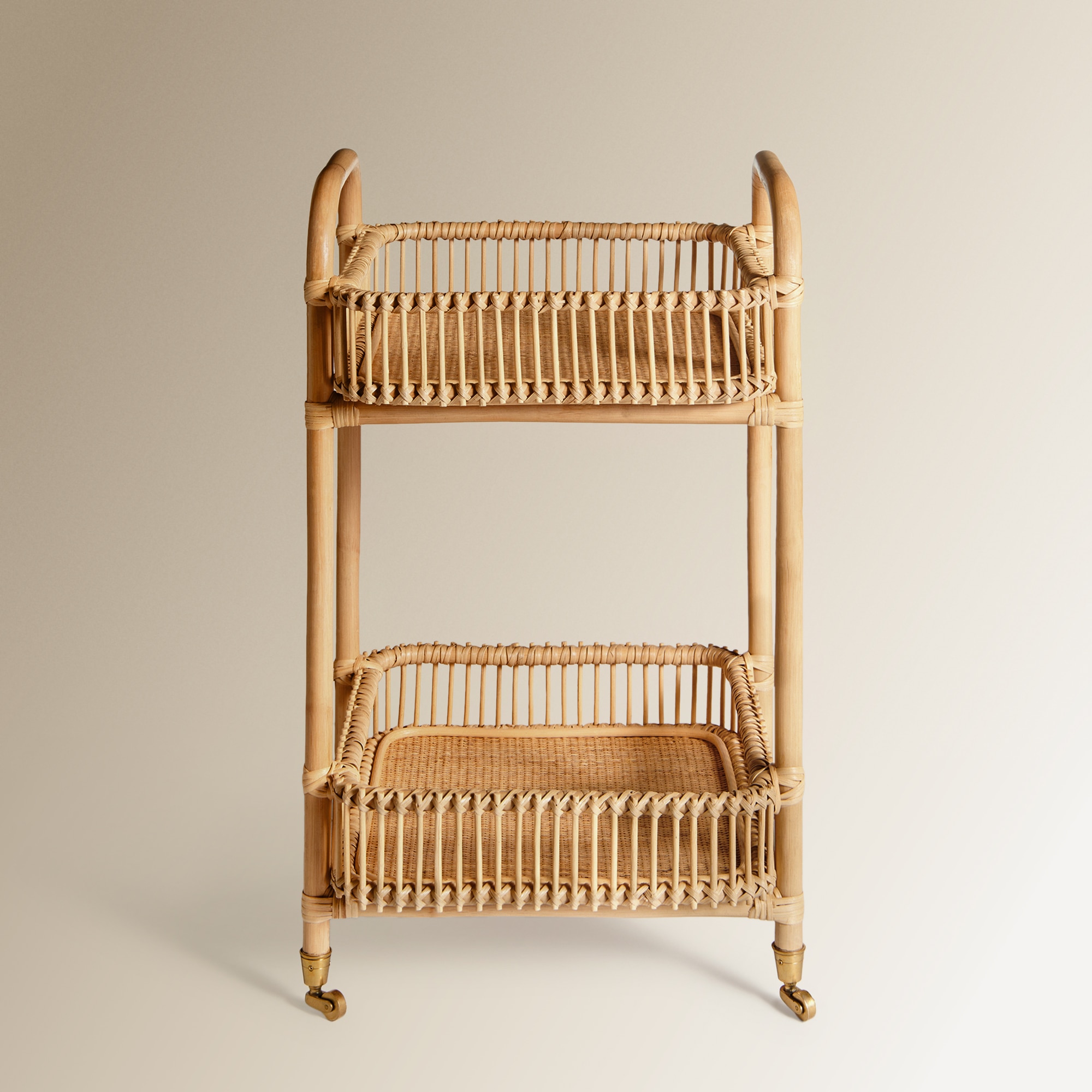 Carrinho de Rattan Borneo Natural-2