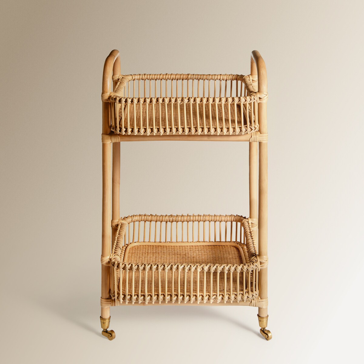 Carrinho de Rattan Borneo Natural-2