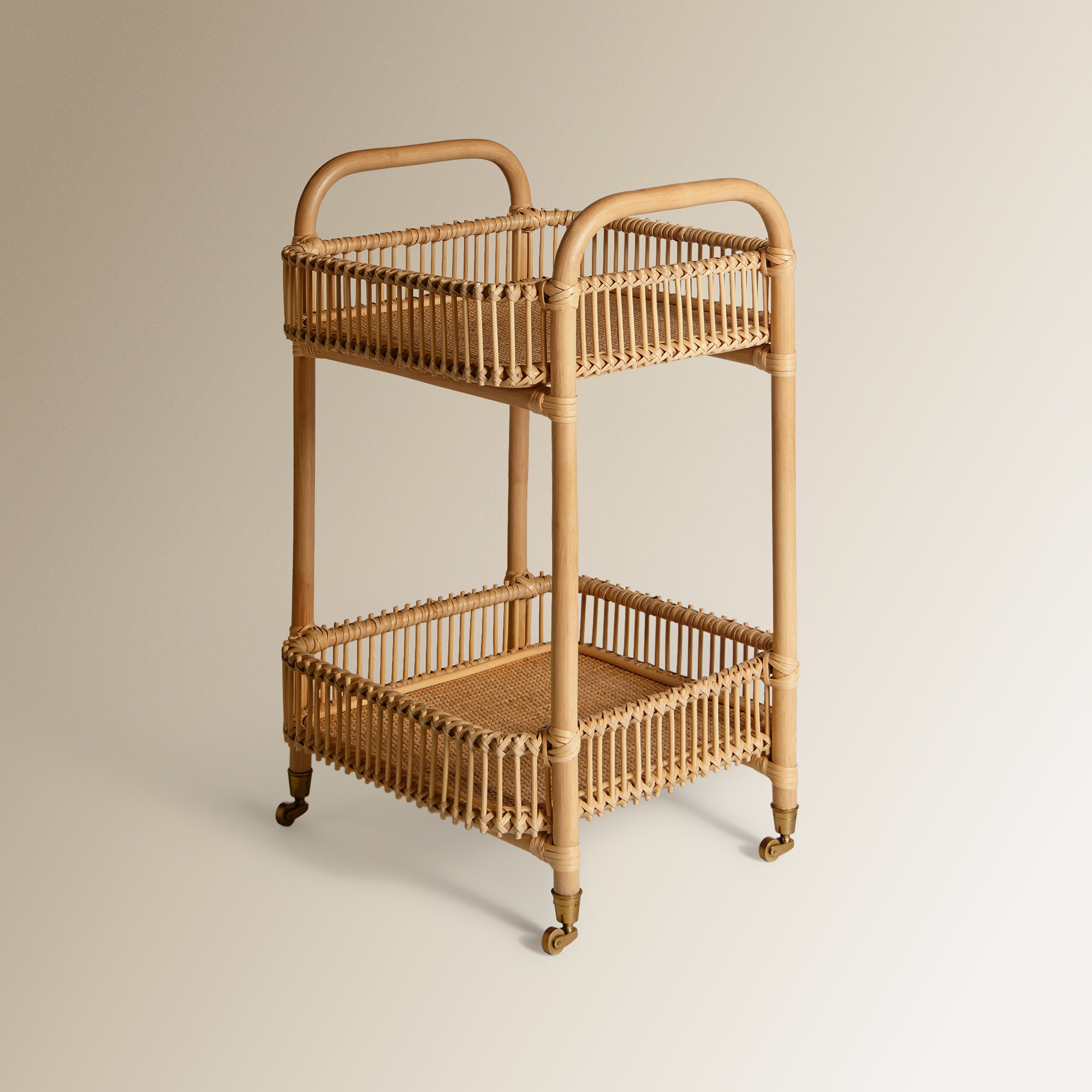 Carrinho de Rattan Borneo Natural-3