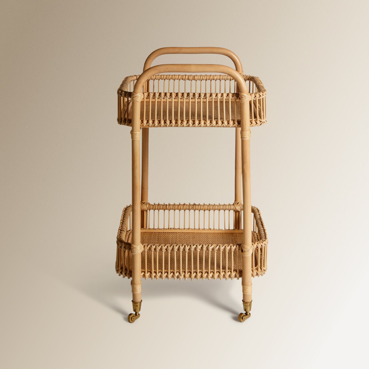 Carrinho de Rattan Borneo Natural-4