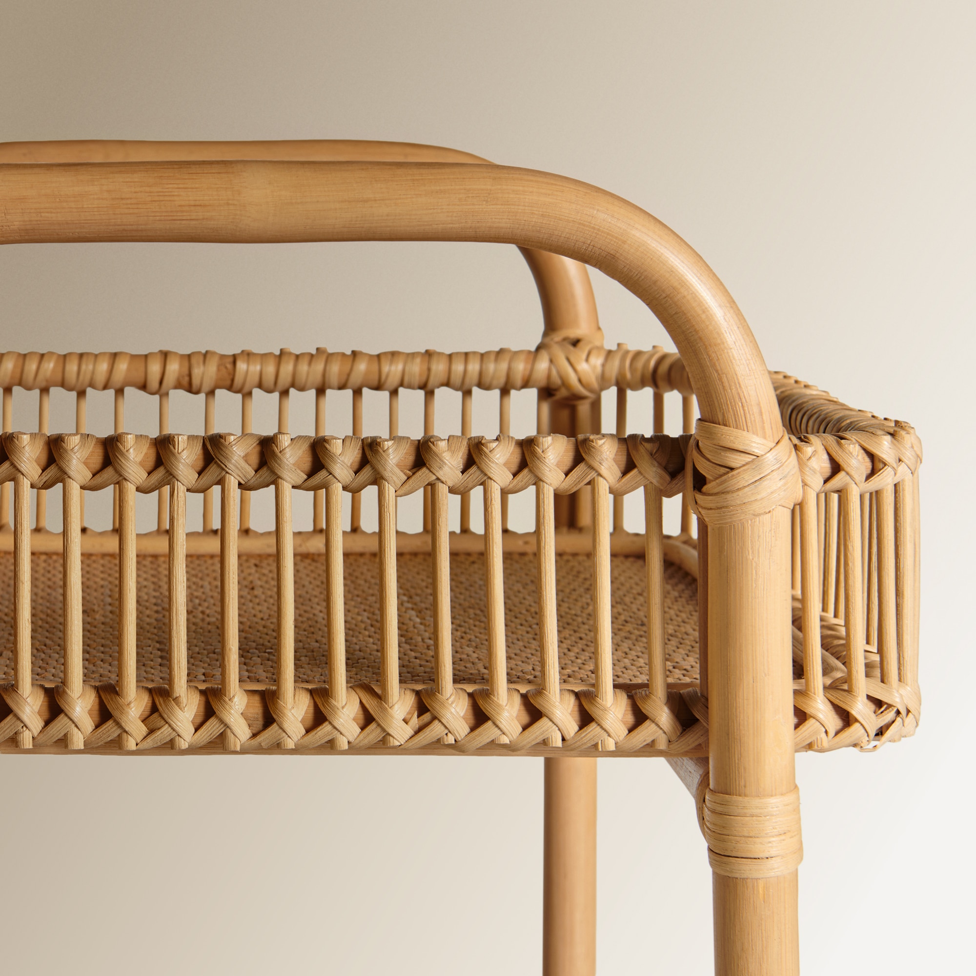 Carrinho de Rattan Borneo Natural-6