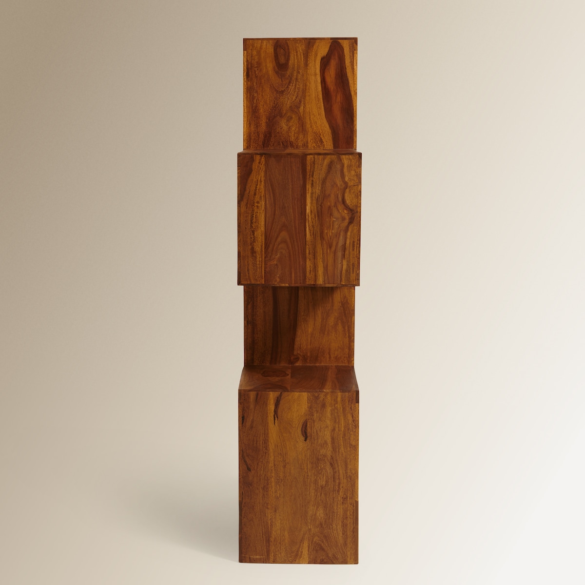 Estantería de madera de palisandro Bombay El Corte Inglés Nogal-3